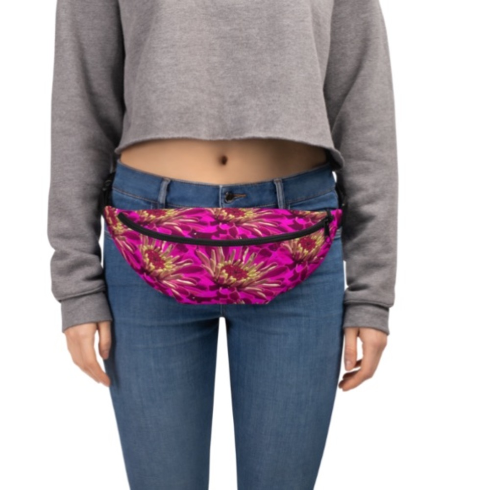 Ventcri Festy Floral Fancy Fanny Pack Wallet Bag